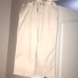 Casual cropped pants